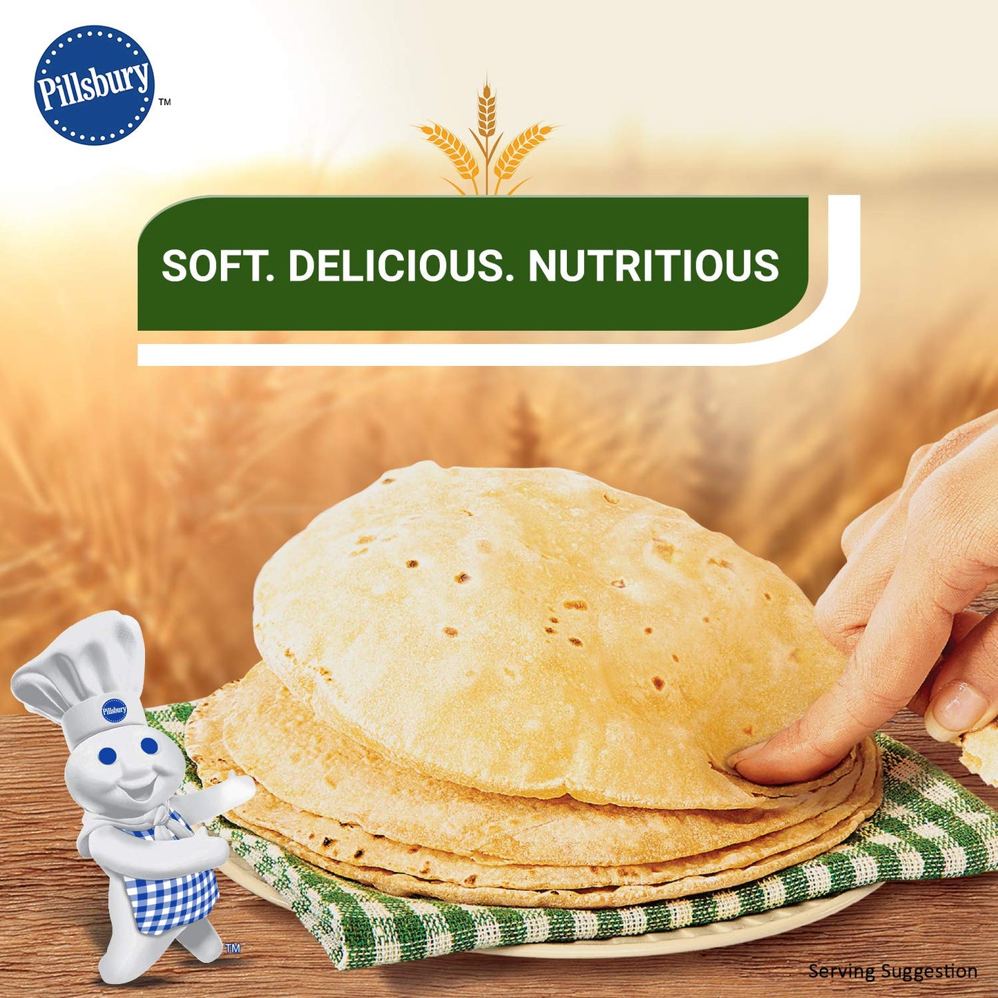 🌾 Pillsbury Multigrain Atta (5kg) – A Nutritious Blend for Healthier Living! 🌾