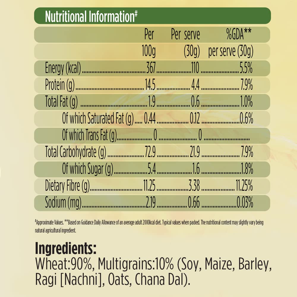 🌾 Pillsbury Multigrain Atta (5kg) – A Nutritious Blend for Healthier Living! 🌾